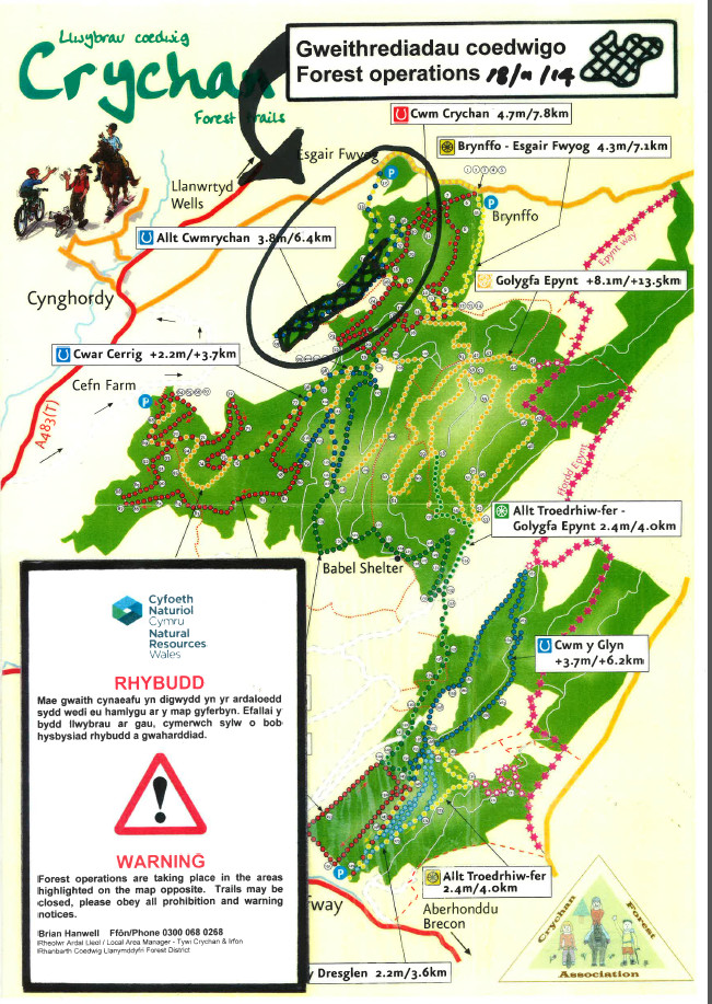 felling map 18/11/2014